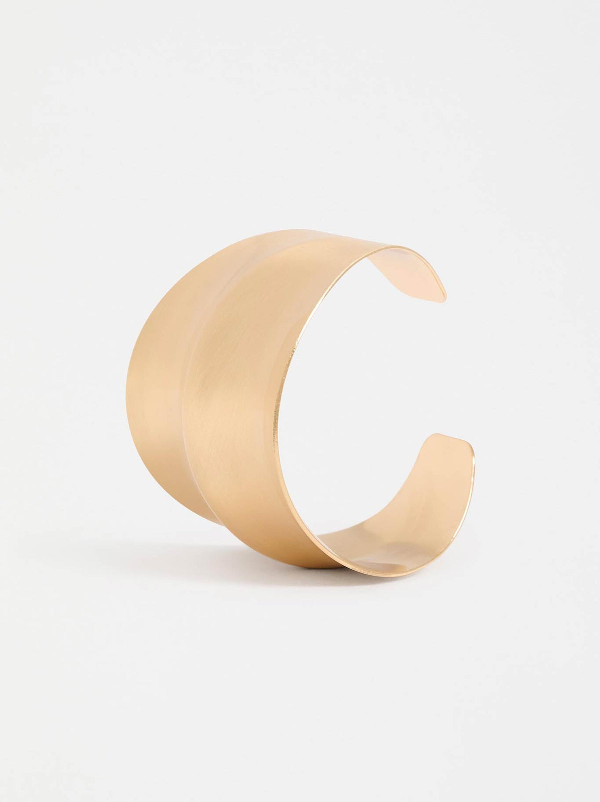 Image of Jewelry. Product name - ELK ILLSTA CUFF in Gold colour by brand - Elk