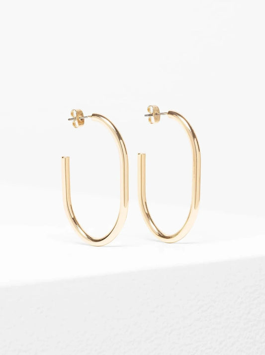 Image of Earrings. Product name - ELK REI EARRING in Gold colour by brand - Elk