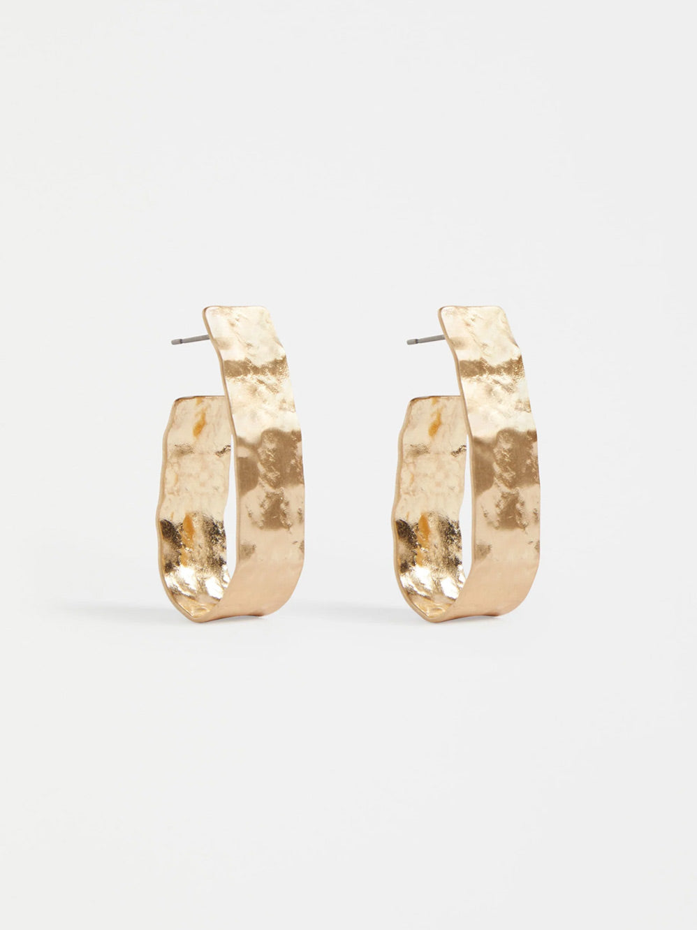 Image of Earrings. Productname: ELK GILD LARGE HOOP EARRING in Silver colour by brand - Elk