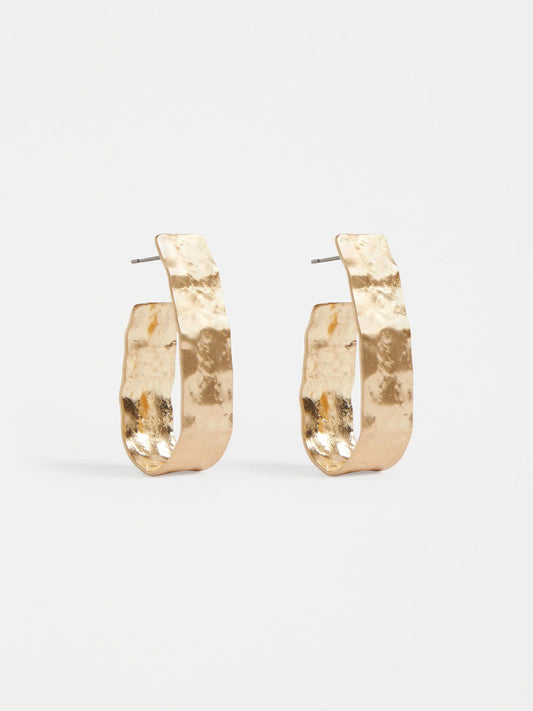 Image of Earrings. Productname: ELK GILD LARGE HOOP EARRING in Silver colour by brand - Elk