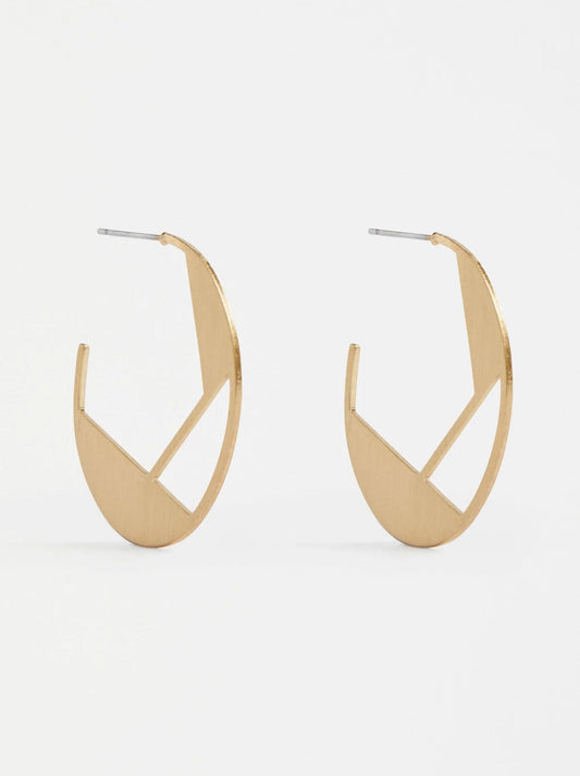 ELK NURI HOOP EARRING (Black)