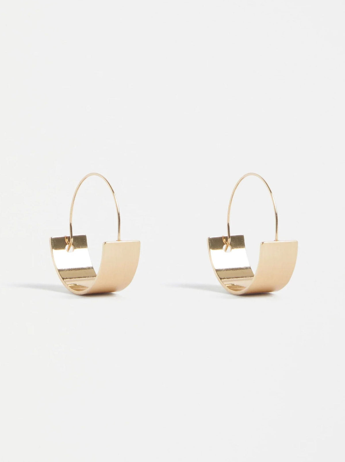 Elk Tona Small Hoop Earring (Gunmetal)
