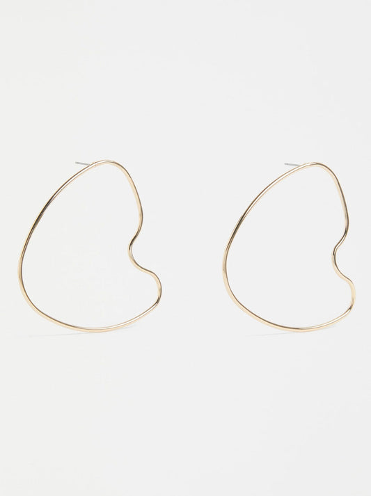 ELK HARTT LARGE DROP EARRING (Black)