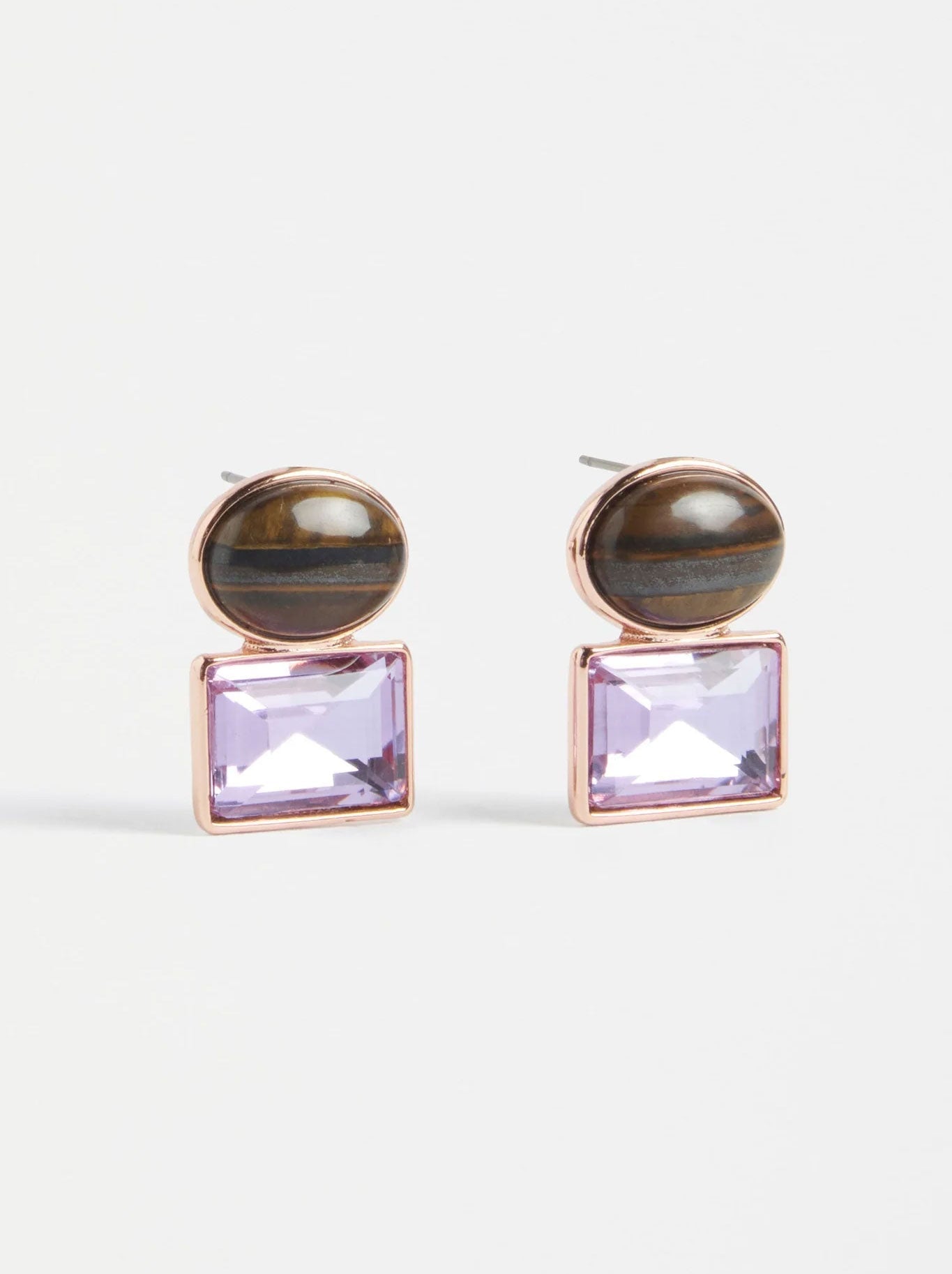 Elk Kempa Earring (Tigers Eye)