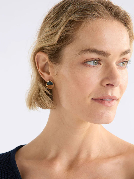 ELK TER SMALL STUD EARRING (Gold)