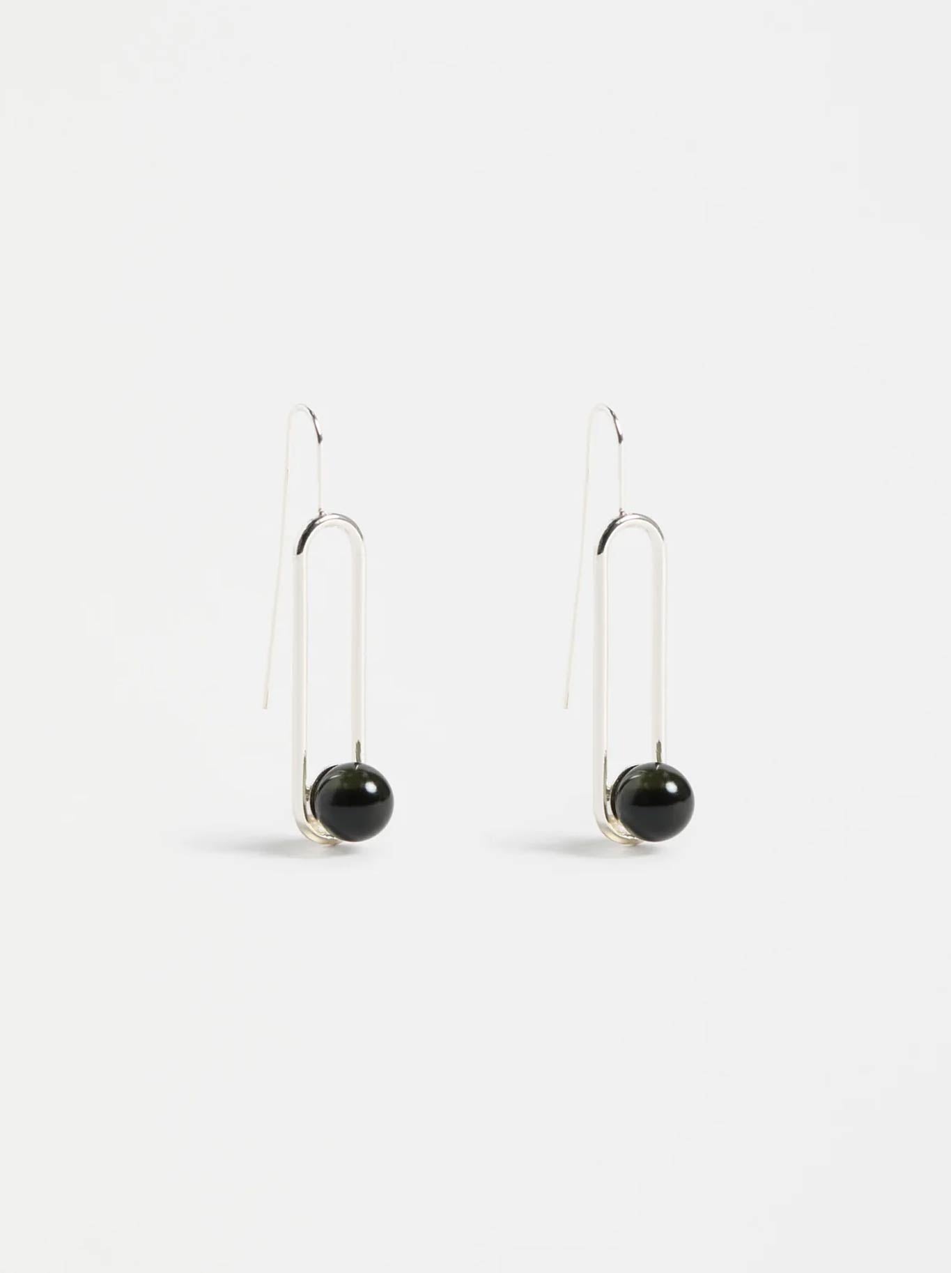 ELK LASPAR HOOK EARRING (Merlot)