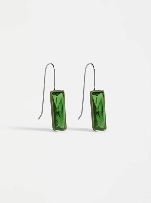 Image of Earrings. Product name - ELK JULE SMALL HOOK EARRING in Artichoke colour by brand - Elk