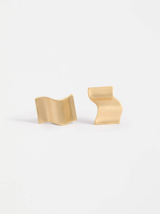 Elk Savven Stud Earring (Navy)