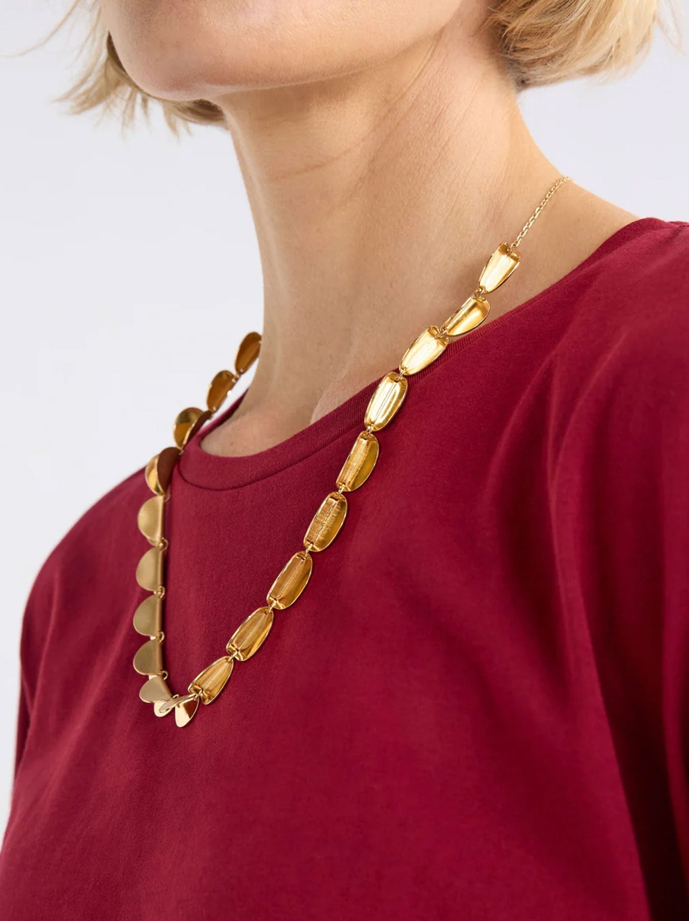 ELK FOSSEN NECKLACE (Gunmetal)