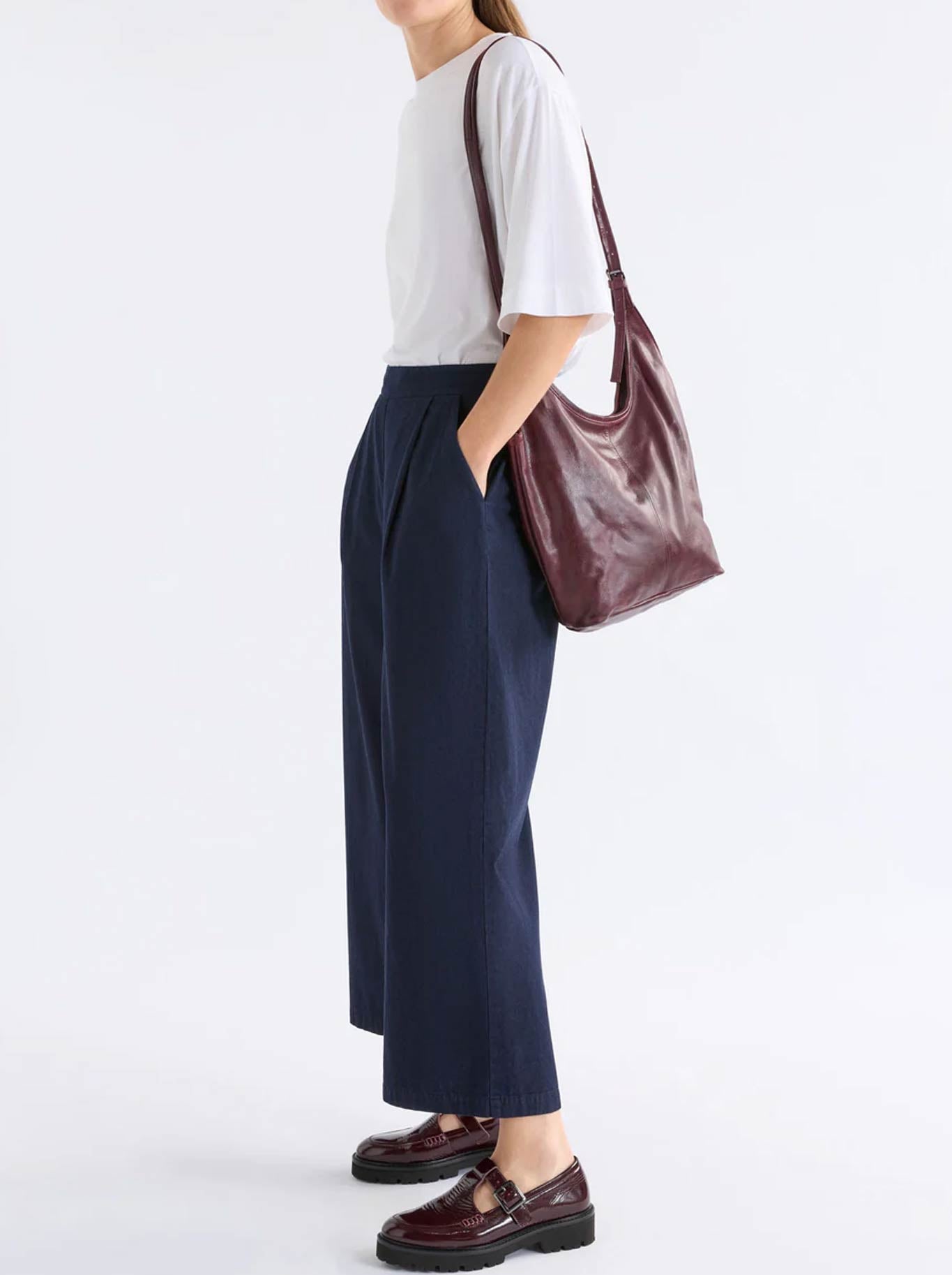 Elk Gaele Large Crossbody Bag (Bordeaux)