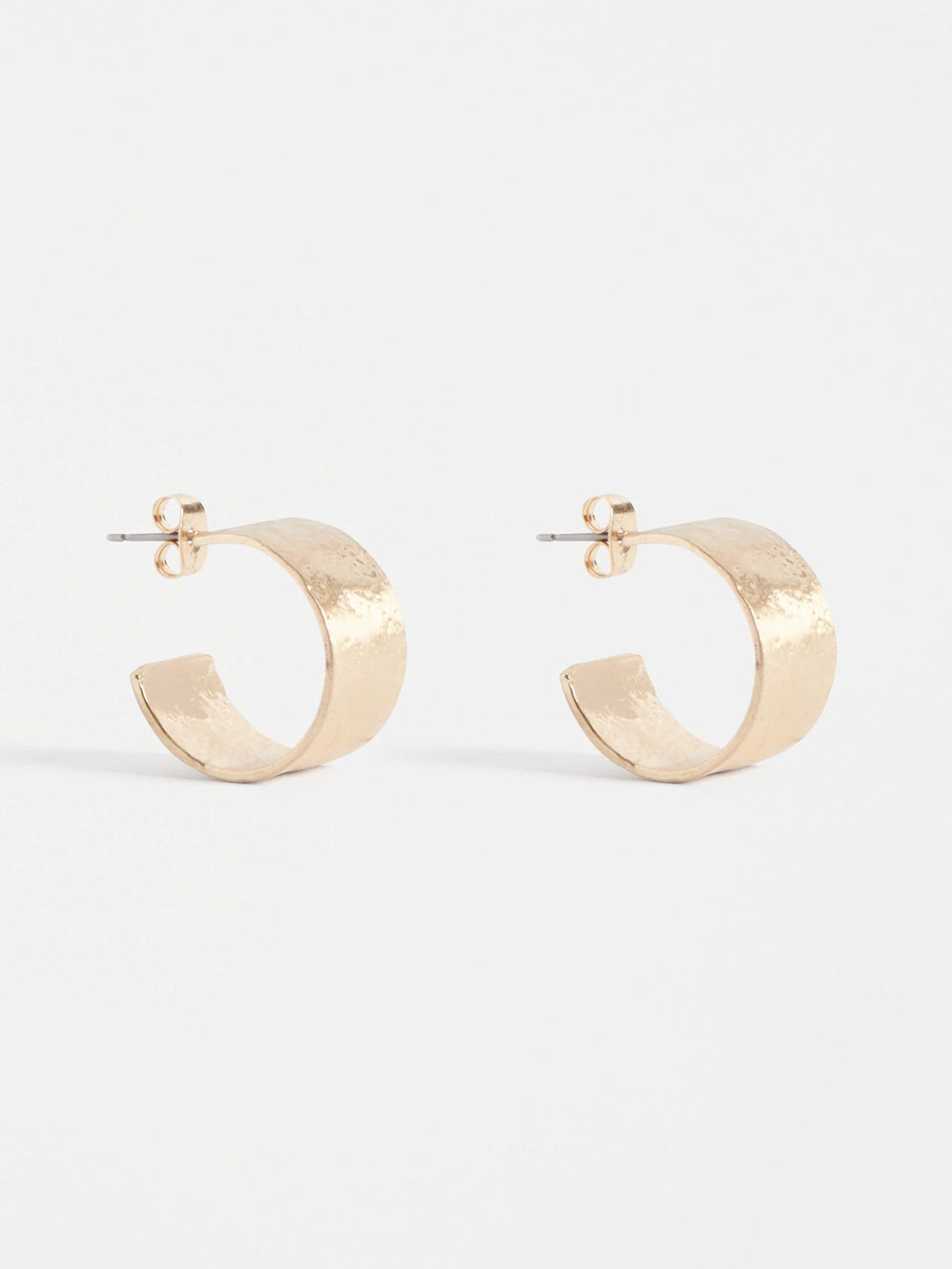 Image of Accessories. Product name - Elk Gild Hoop Earring in Gold colour by brand - Elk
