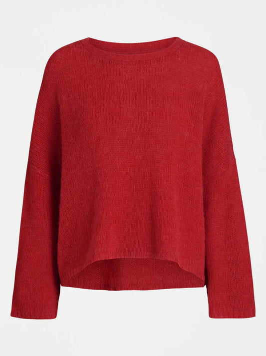 Elk Agna Sweater (Flame Red)