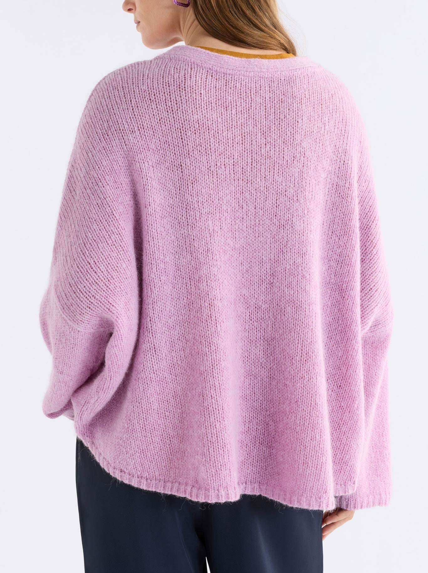 ELK AGNA SWEATER (Violet Marle)