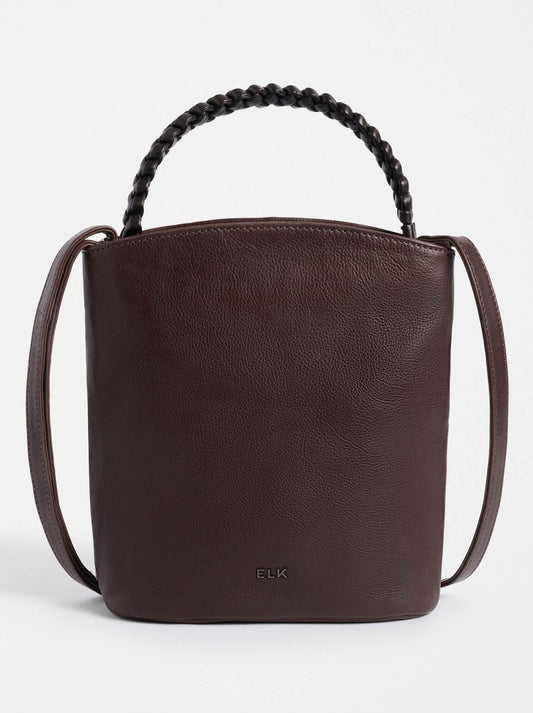 Image of Bags. Product name - Elk Bolenn Crossbody in Espresso colour by brand - Elk