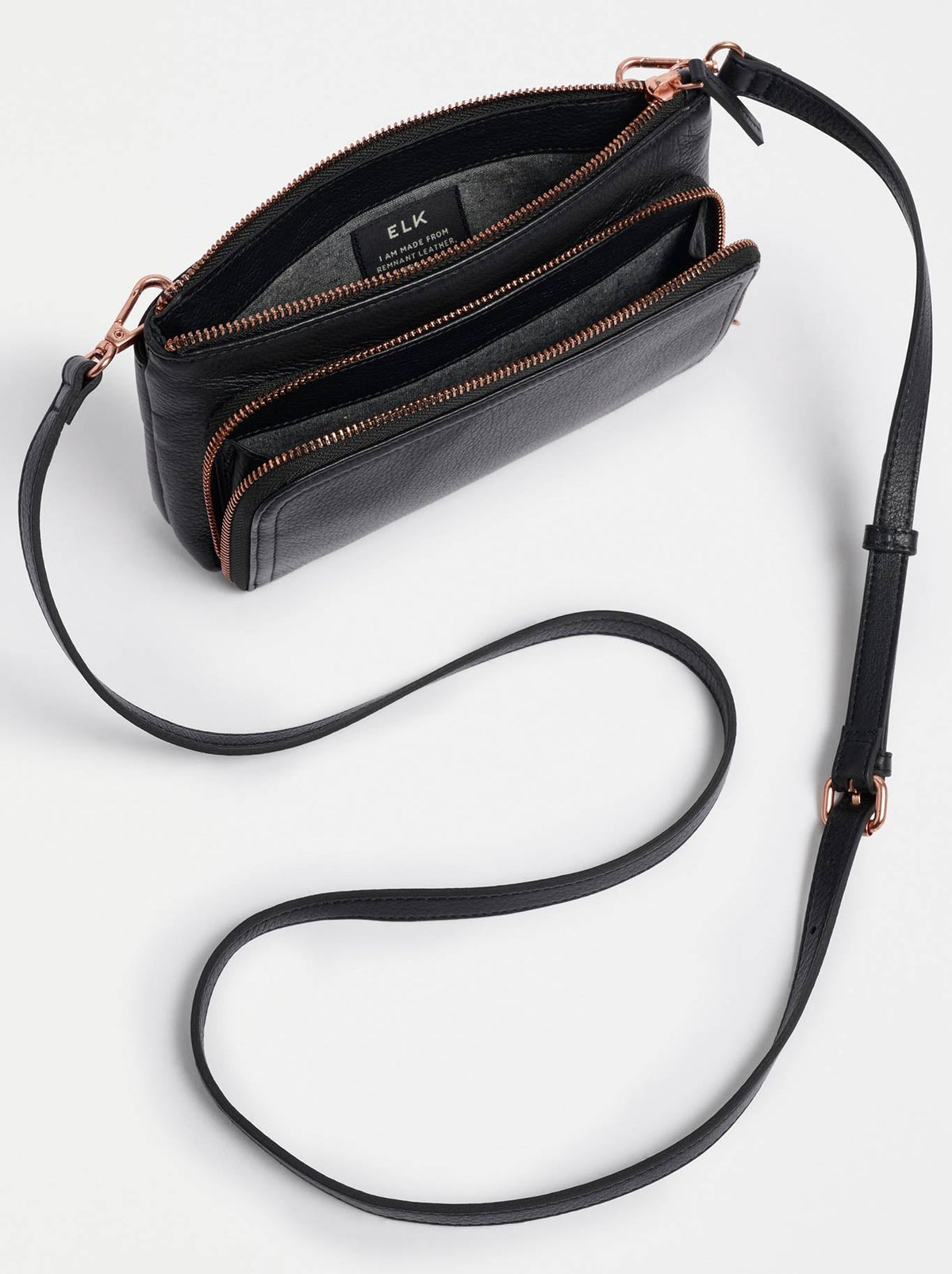 ELK POLBEN CROSSBODY BAG (Black)