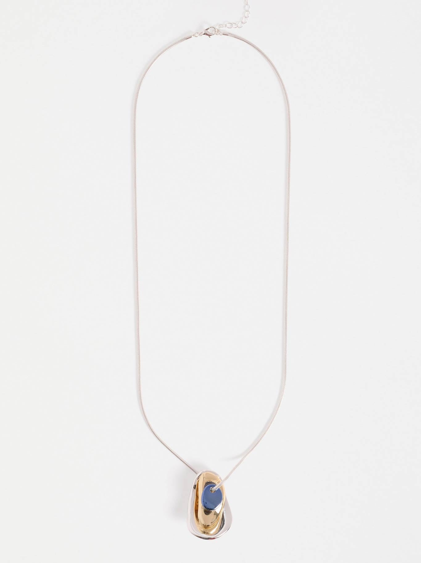 Image of Necklaces. Product name - Elk Atur Pendant Necklace in Dusk Blue colour by brand - Elk