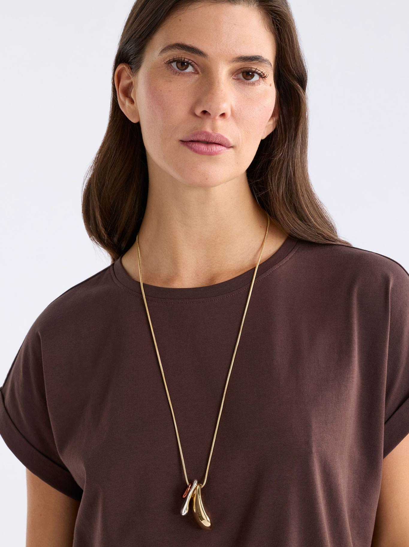 Elk Atur Pendant Necklace (Dusk Blue)