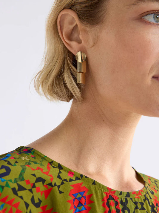 Elk Paerr Drop Earring (Gold)