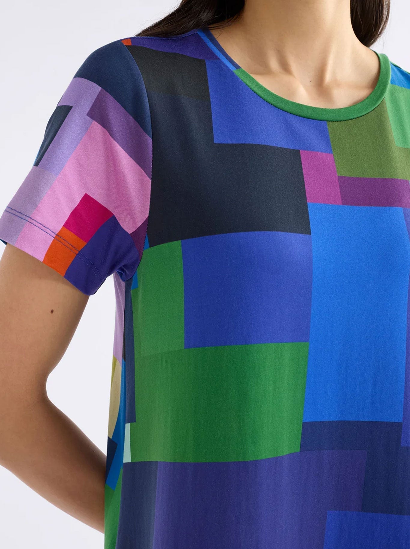 ELK SIGEL T-SHIRT DRESS (Lucent Print)