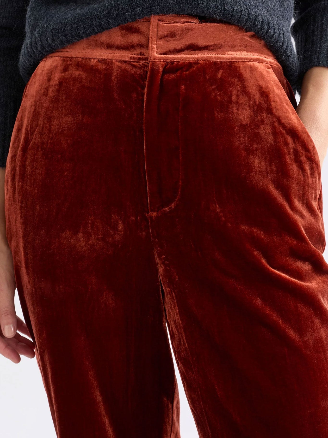 ELK SUURI VELVET PANT (Spice)