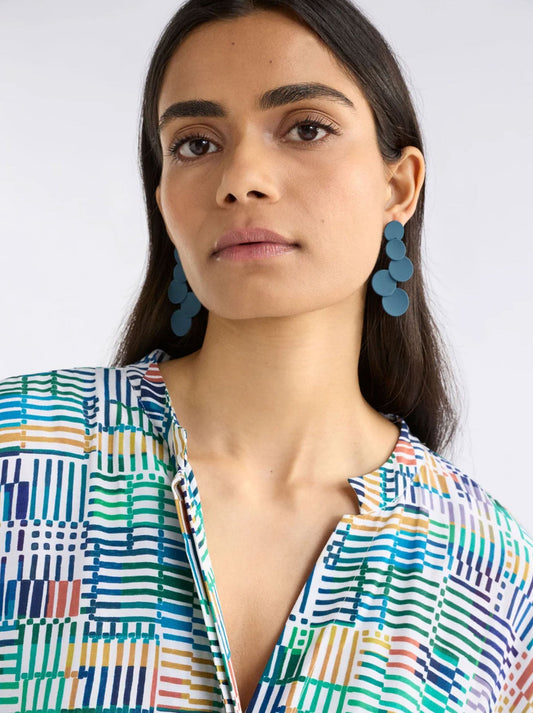 ELK TALLKE DROP EARRING (Mulberry)