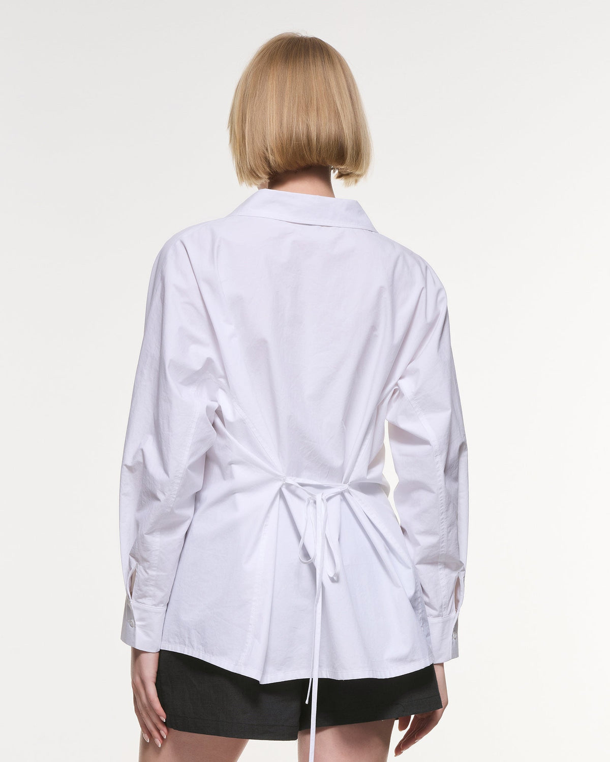 Soon Maternity Ella Back Tie Cotton Shirt