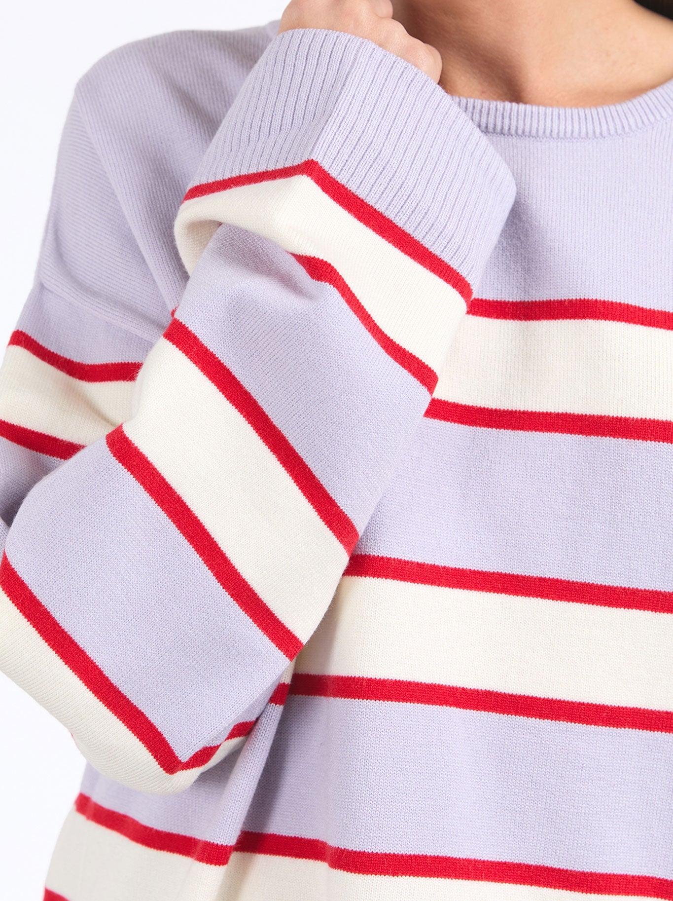 Elm Joni Stripe Knit (Pale Banana)