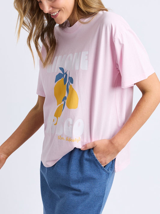 ELM LIMONE FRESCO TEE (Pink)