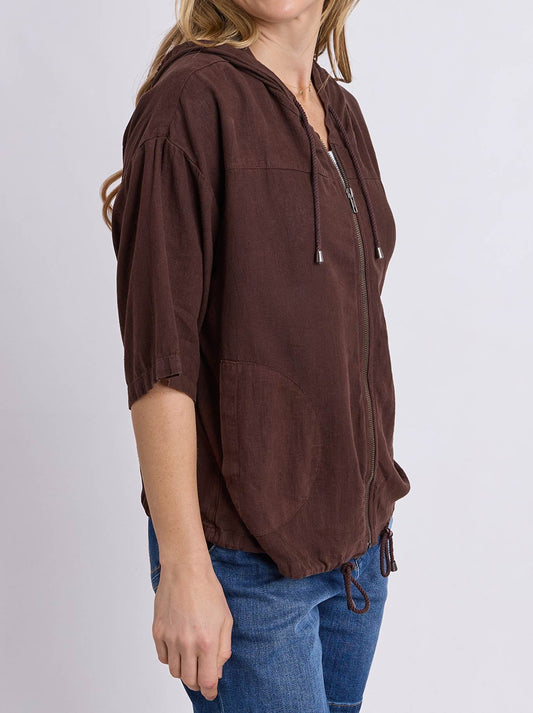 ELM SALTAIR LIGHTWEIGHT JACKET (Chocolate)