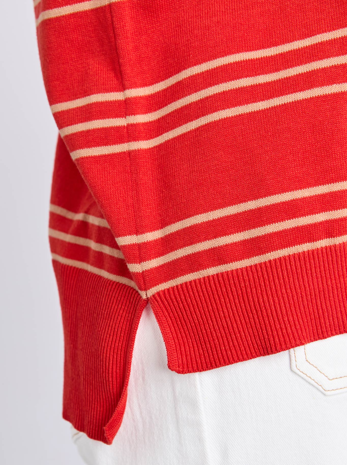 ELM SOFIE KNIT TEE (Tangello)