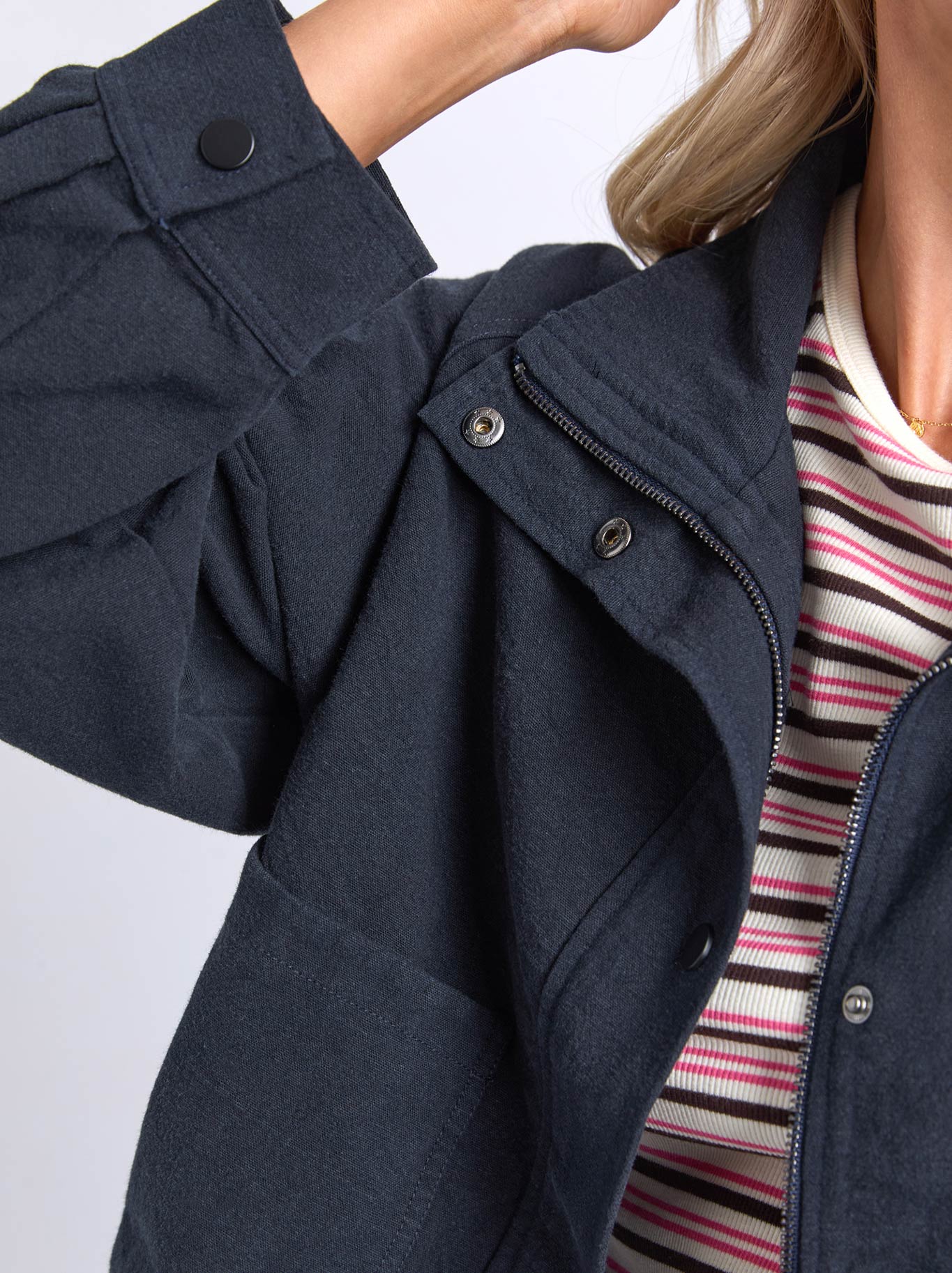 ELM CALMA JACKET (Navy)