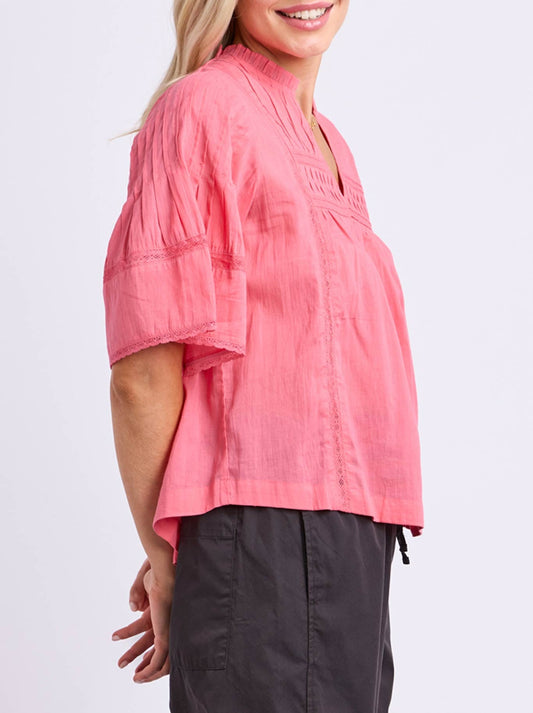 ELM ROSEWOOD TOP (Pink Lemonade)
