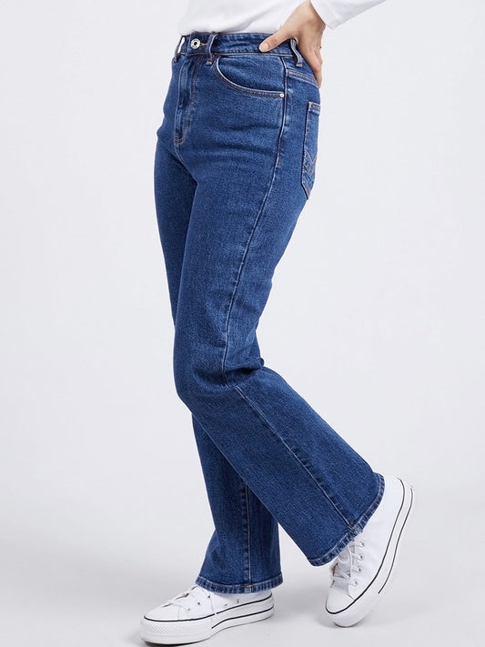 ELM CLARA BOOTLEG JEAN (Dark Blue)