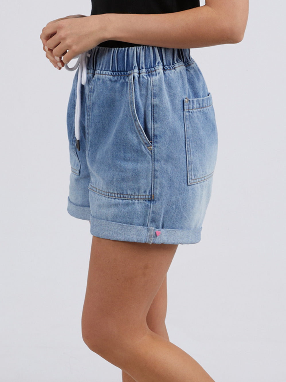 ELM EMMA SHORT (Midblue)