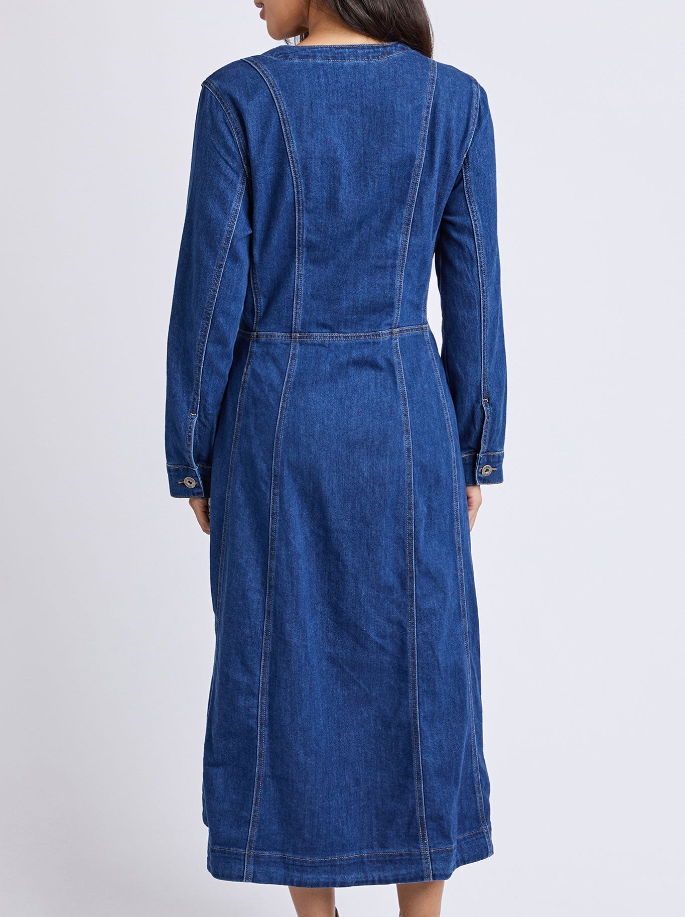 ELM MARIELLA DENIM DRESS (Mid Wash)
