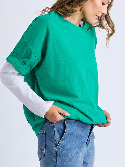 ELM MAZIE SWEAT (Turquoise)