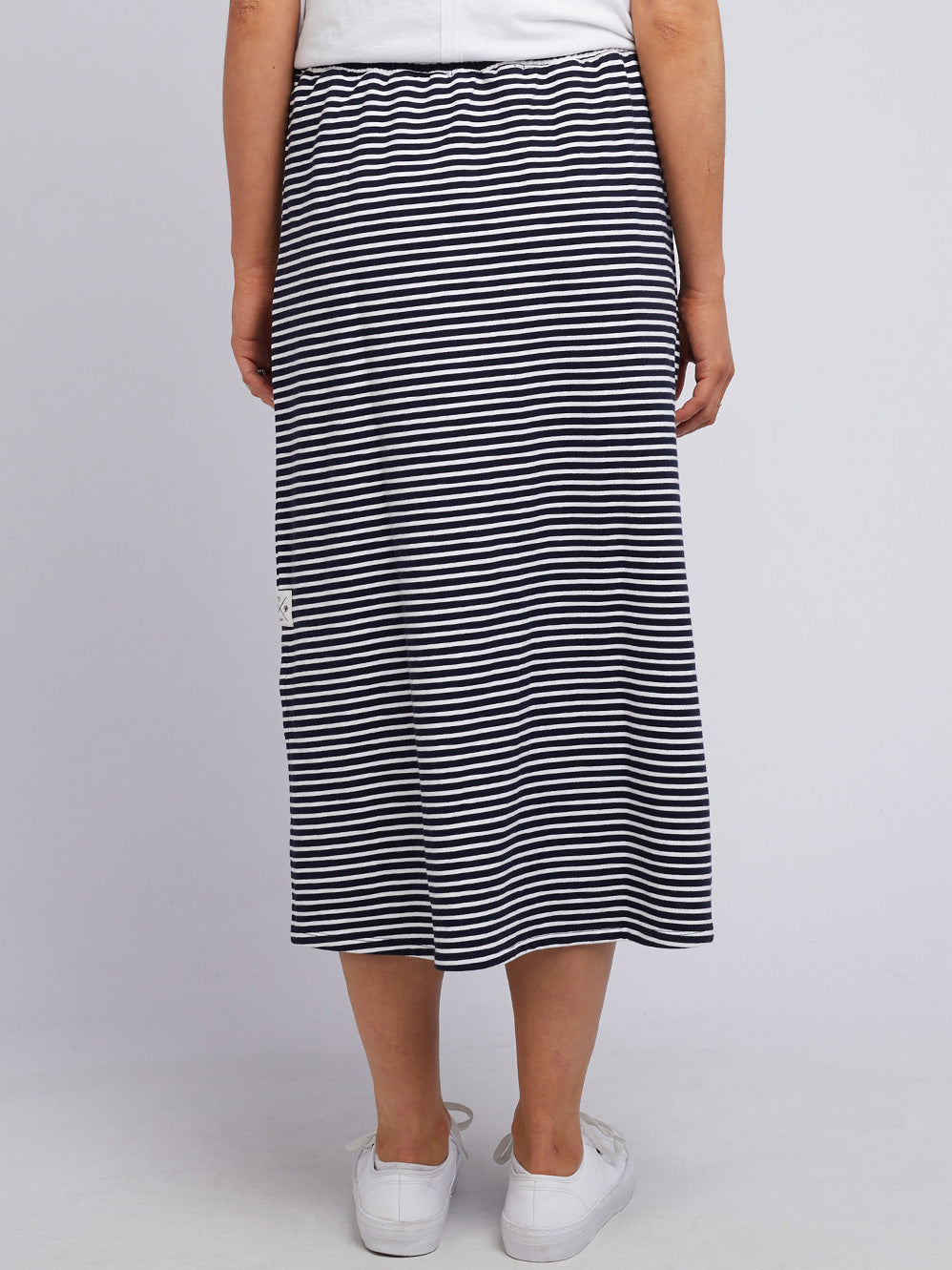 Elm Travel Skirt (Stripe)