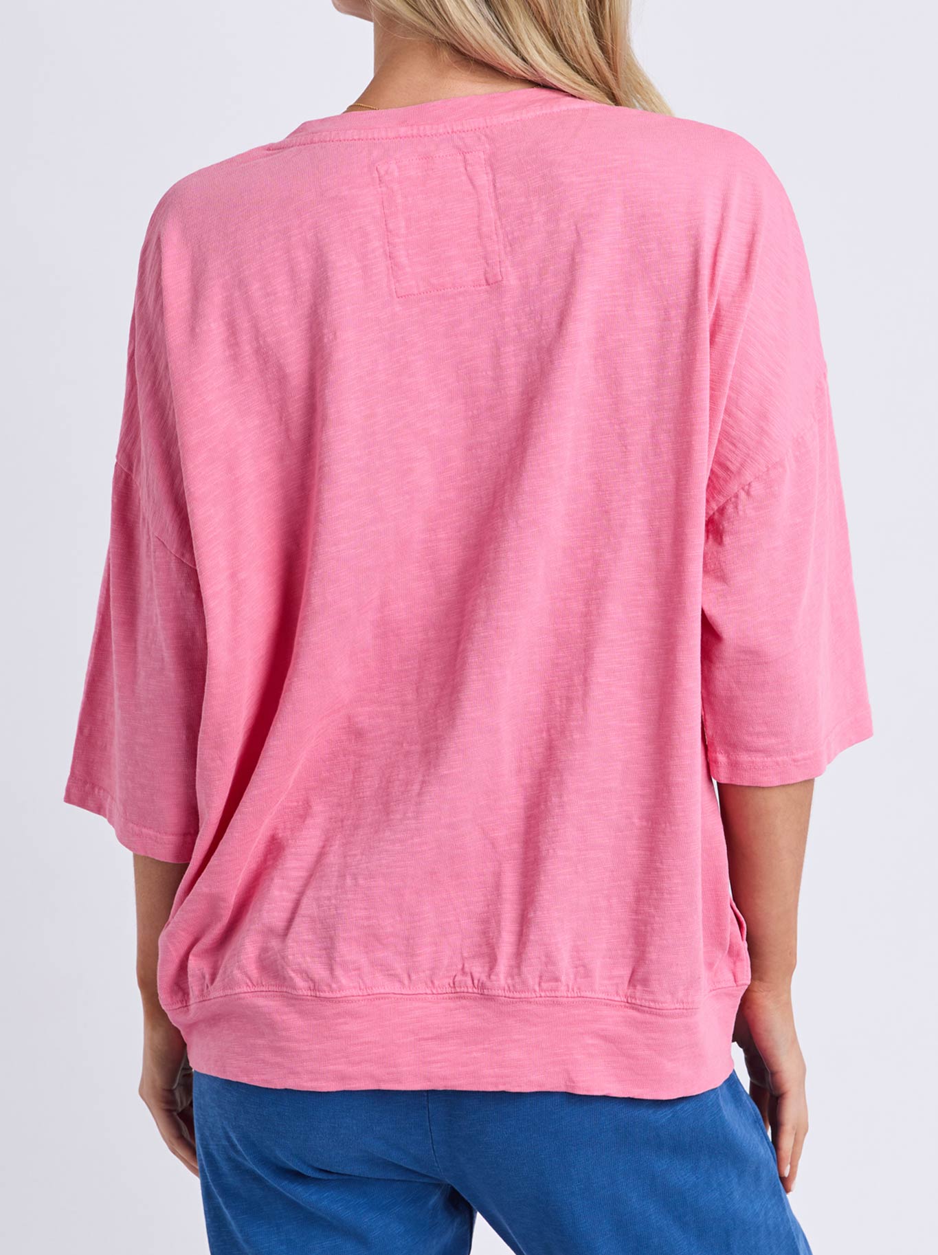 ELM MAZIE V NECK (Pink Lemonade)