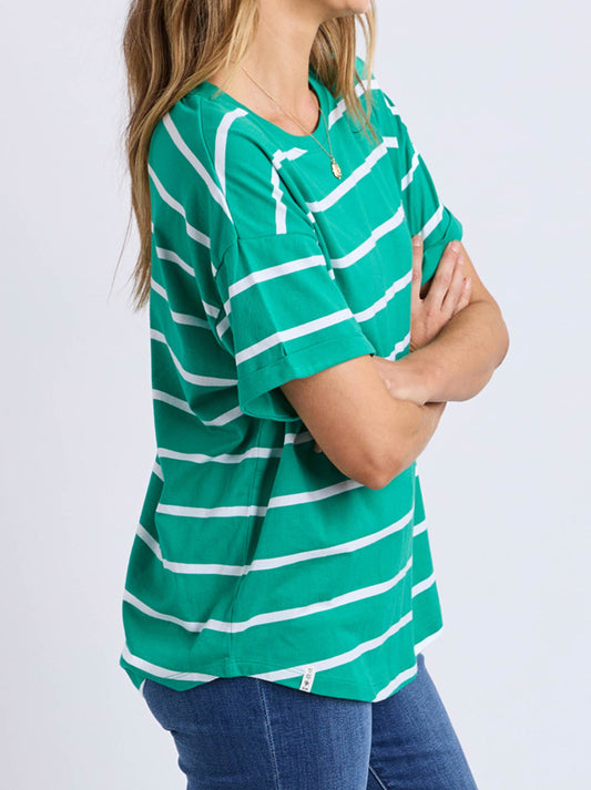 ELM HALLI SHORT SLEEVE TEE (Virdis Green)