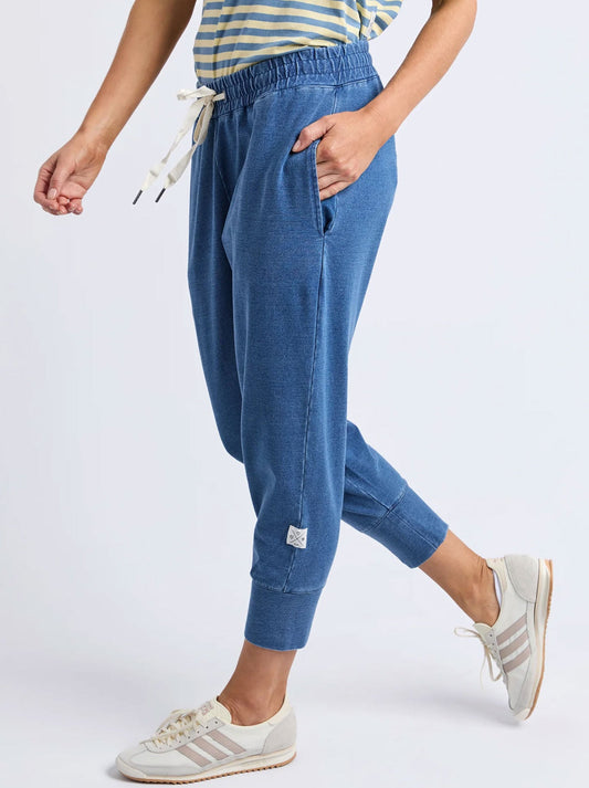 ELM BRUNCH PANT DENIM-LOOK (Blue)