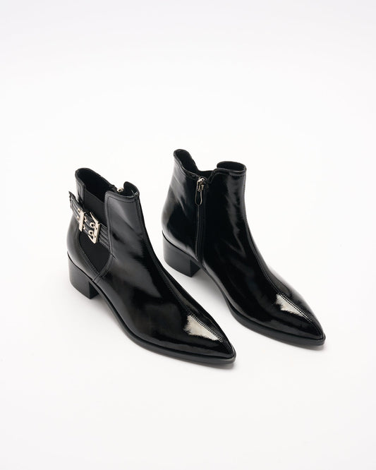 Walnut Melbourne Ember Boot (Black)