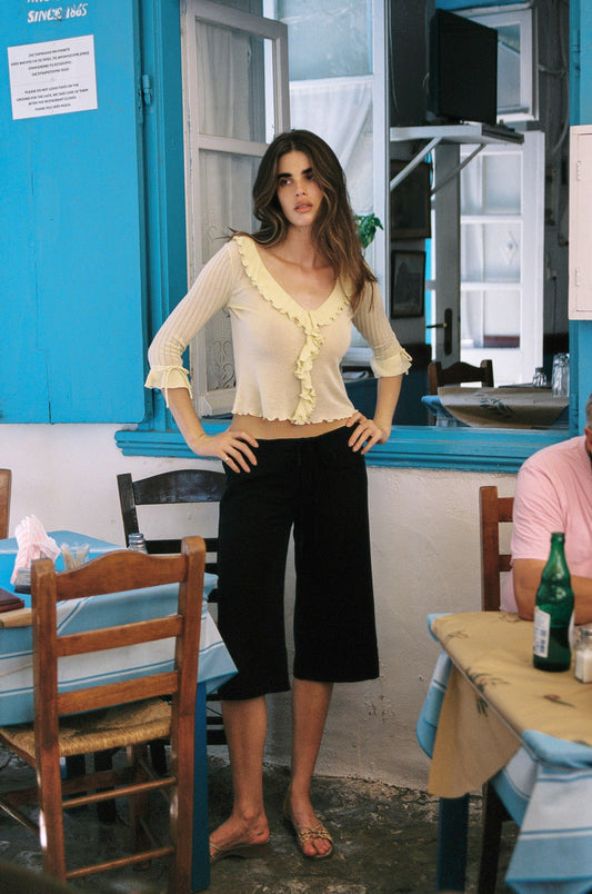 Emily Top (Pale Yellow)