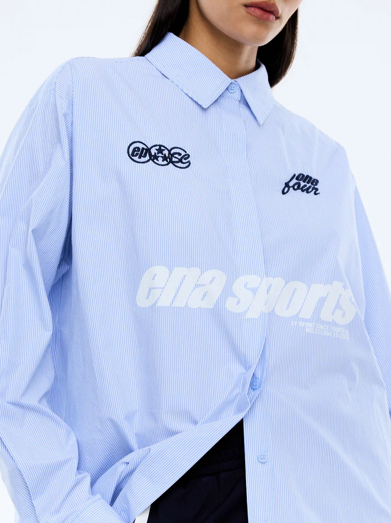 ENA PELLY ENA SPORTS SHIRT (Powder Blue)