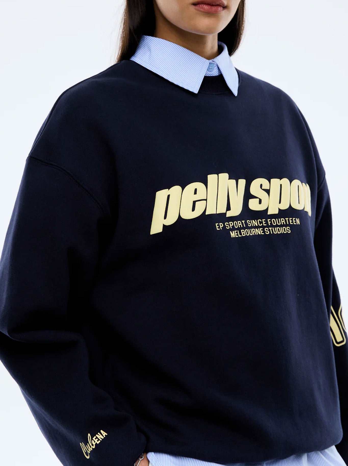 ENA PELLY ENA SPORTS SWEATER (Navy)