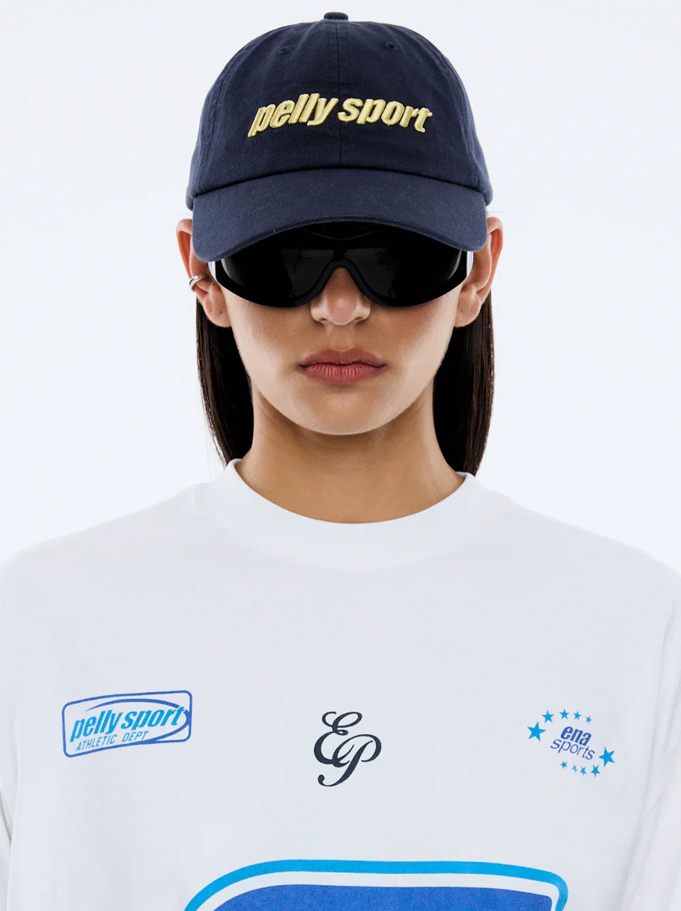 ENA PELLY EP WASHED CAP (Navy)