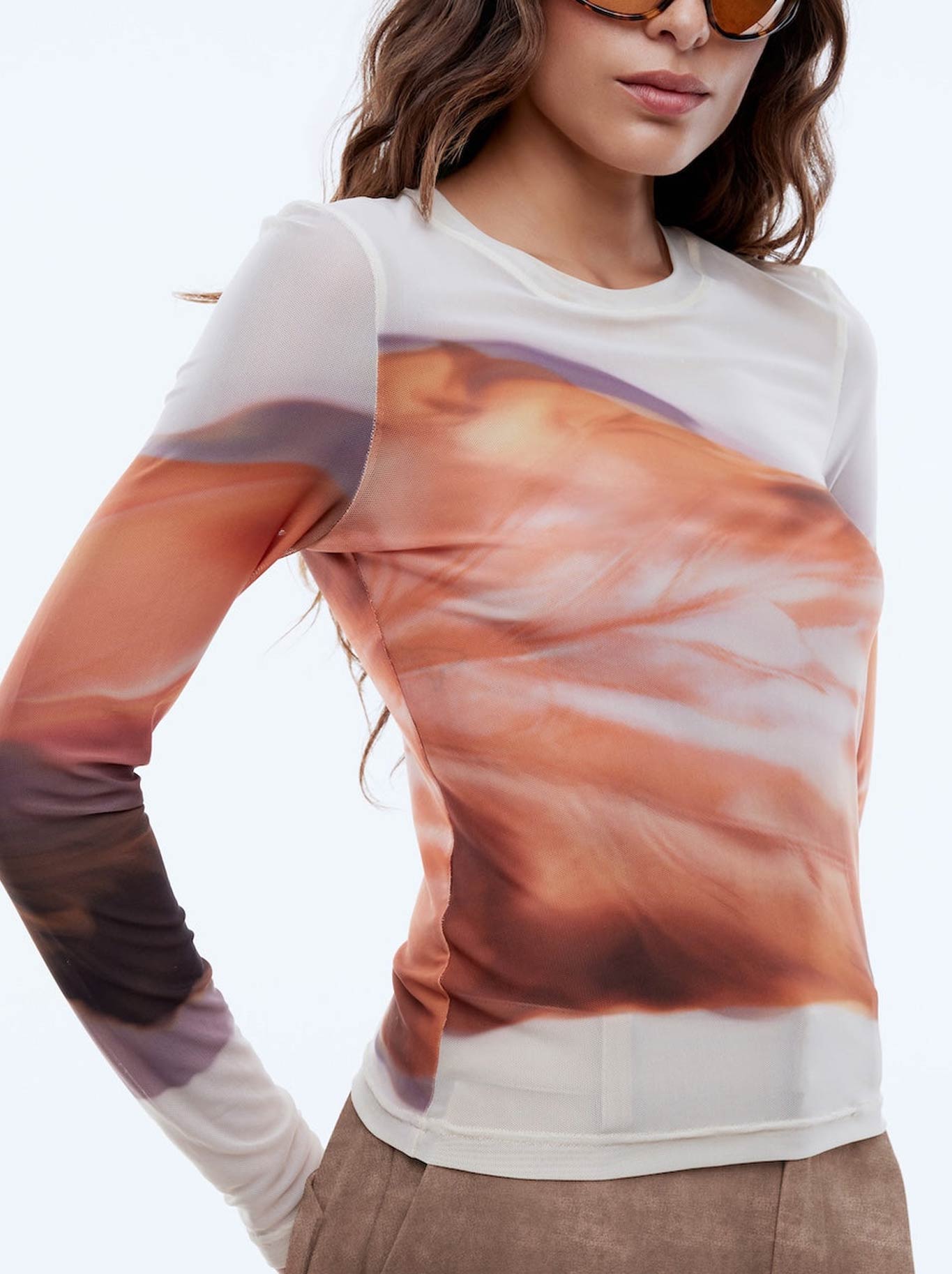 ENA PELLY DAISY LONG SLEEVE TEE (Autumn)