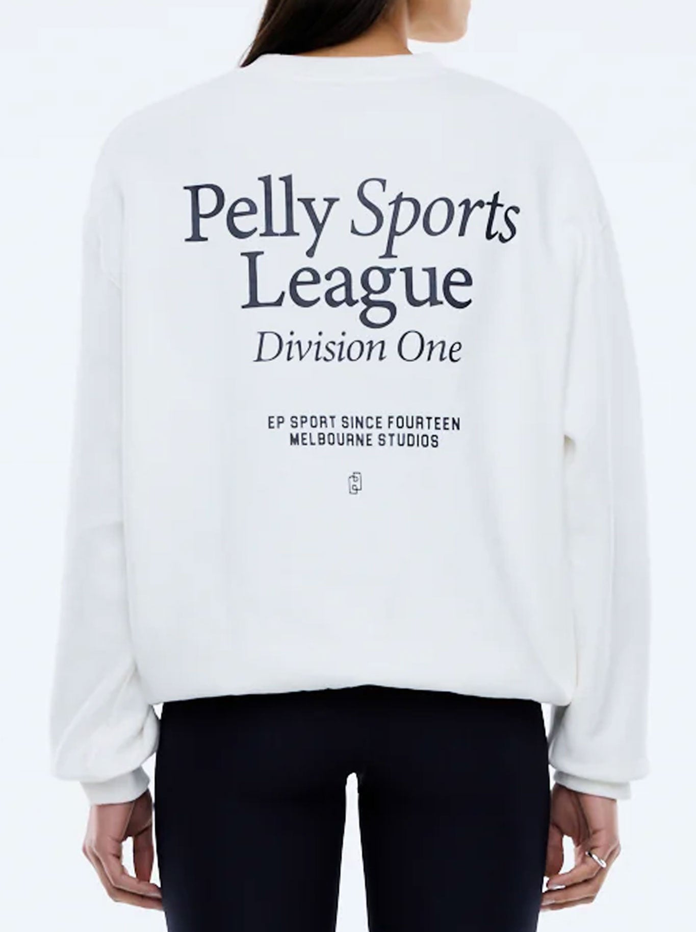 ENA PELLY PELLY SPORTS LEAGUE SWEATER (Vintage White)