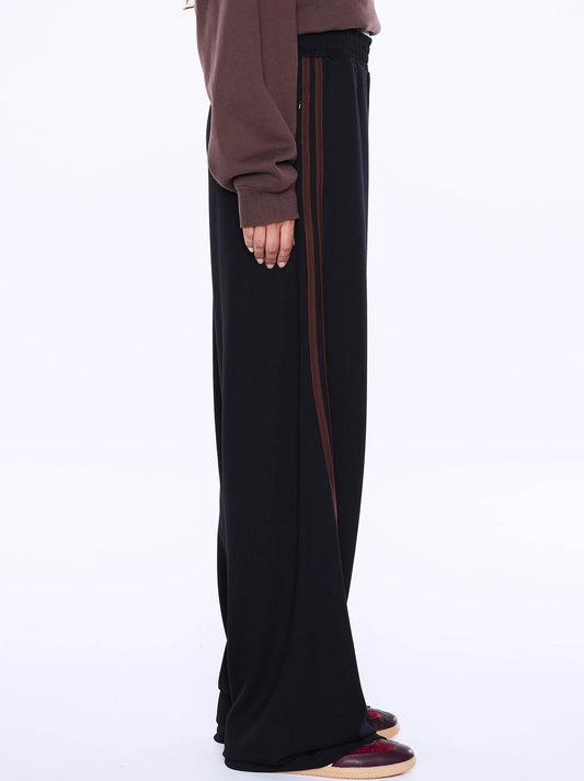 ENA PELLY VALENTINA STRIPE PANT (Black/Brown)