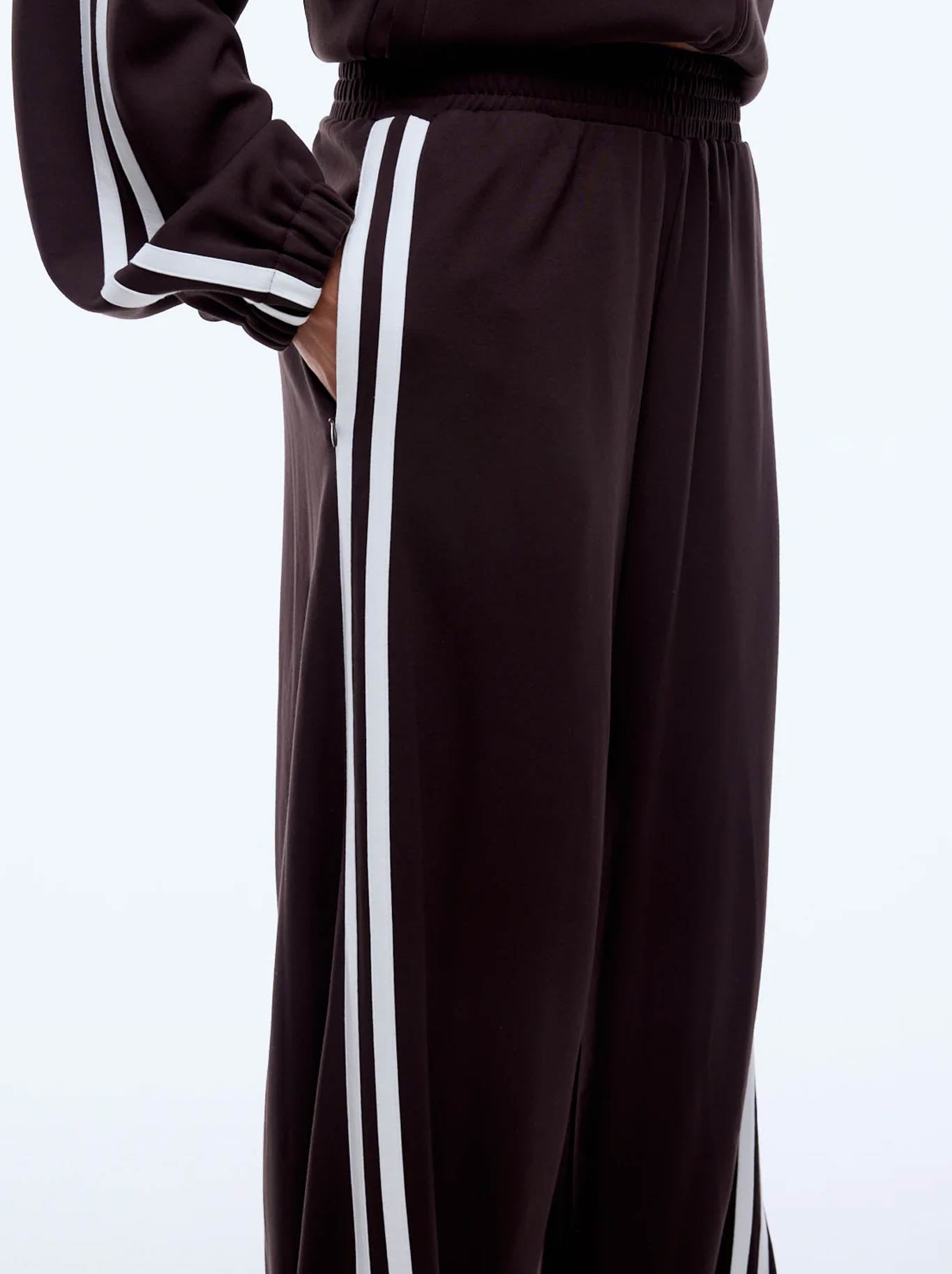 ENA PELLY VALENTINA STRIPE PANT (Cocoa)