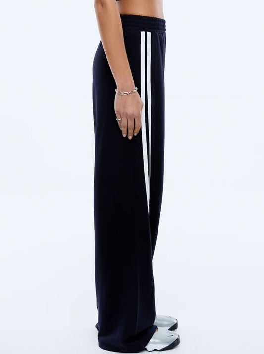 ENA PELLY VALENTINA STRIPE PANT (Black White)